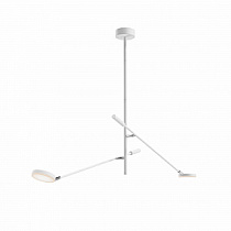 Люстра на штанге Maytoni Fad / Фэд Белый, Белый MOD070CL-L15W3K1