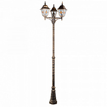 Уличный столб ARTE LAMP MADRID A1542PA-3BN