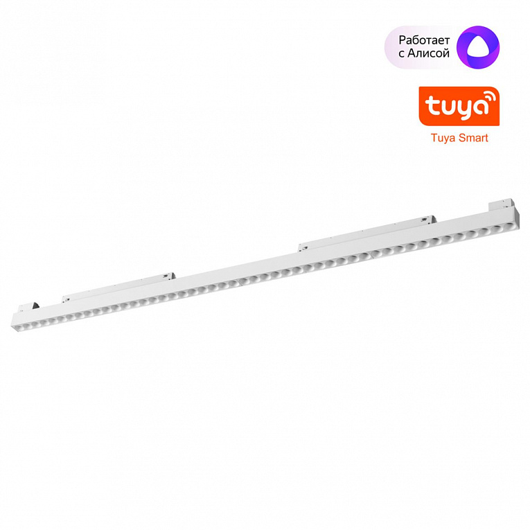 Трековый низковольт. св-к диммир. со сменой цв.температуры IP20 LED 45W 48V 3000-6000K Novotech FLUM 359638