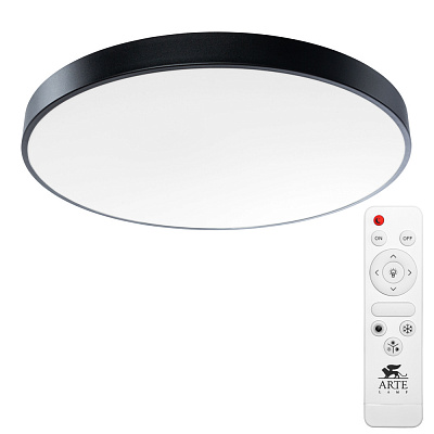 Потолочный светильник ARTE LAMP ARENA A2673PL-1BK