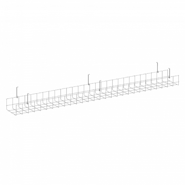 Кабель-канал сетчатый широкий 1405*181 Рива KK-S-140 Антрацит