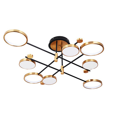 Люстра на штанге ARTE LAMP HOLLY A1364PL-8PB