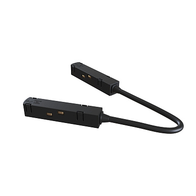 Коннектор питания угловой Maytoni S35 черный TRA004CPC-22B