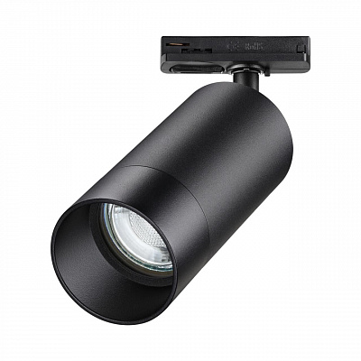 Светильник трековый однофазный двухжильный IP20 GU10 9W 220V Novotech Slim 370861