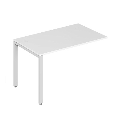 Удлинитель стола 120 Pointex Тренд металл (Trend metal) TDM32230344 белый