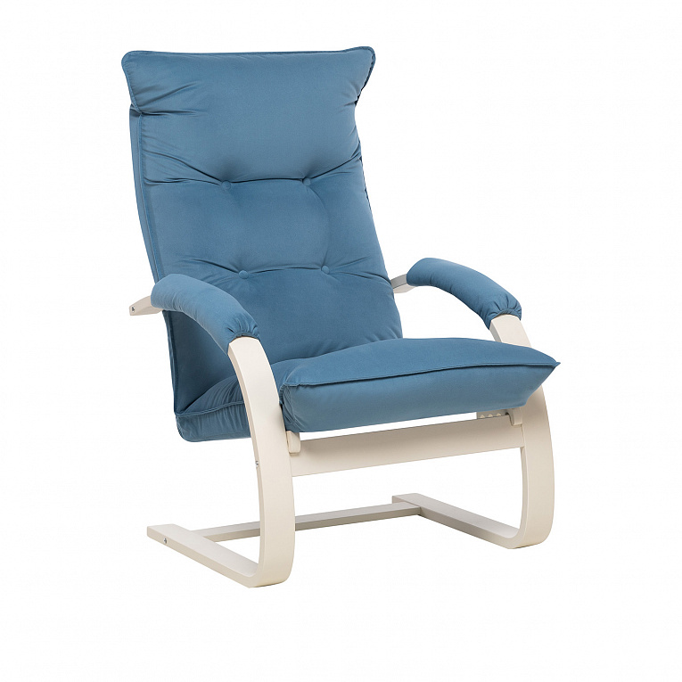 Кресло-трансформер Leset Монако V47 синий / Слоновая кость