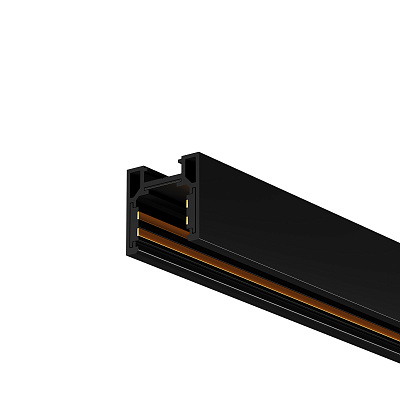 Шинопровод 2м Exility низкопрофильный накладной, черный Maytoni Busbar trunkings Exility TRXMN034-412B
