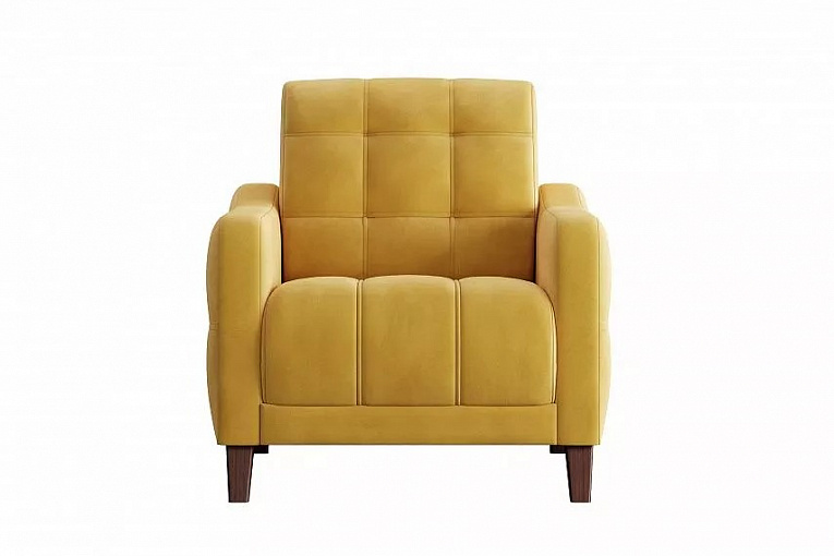 Кресло Римини 1 Silva 045 Ультра мустард