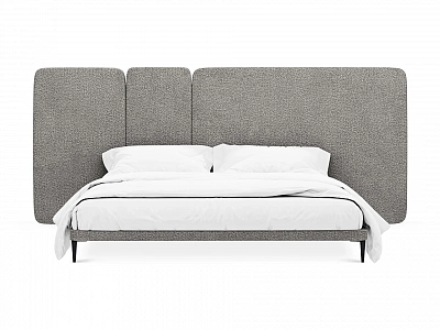 Кровать OgogoHome Licata 961591 серый