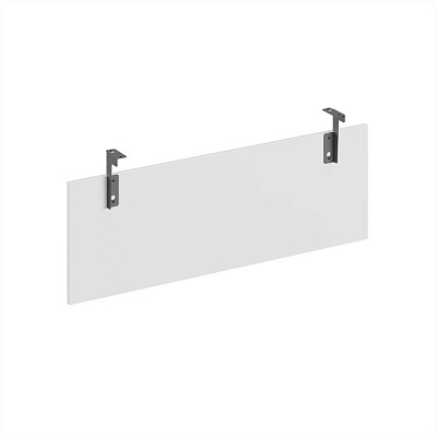 Передняя панель стола 120 Pointex Тренд металл (Trend metal) TDM29681645 белый / антрацит