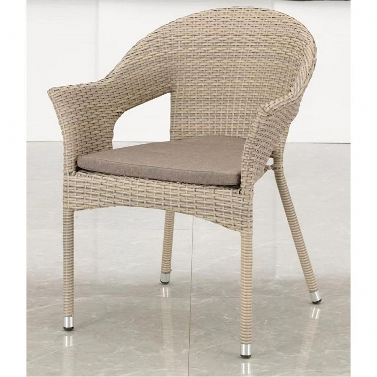 Плетеное кресло Afina Garden Y79C-W85 Latte Бежевый